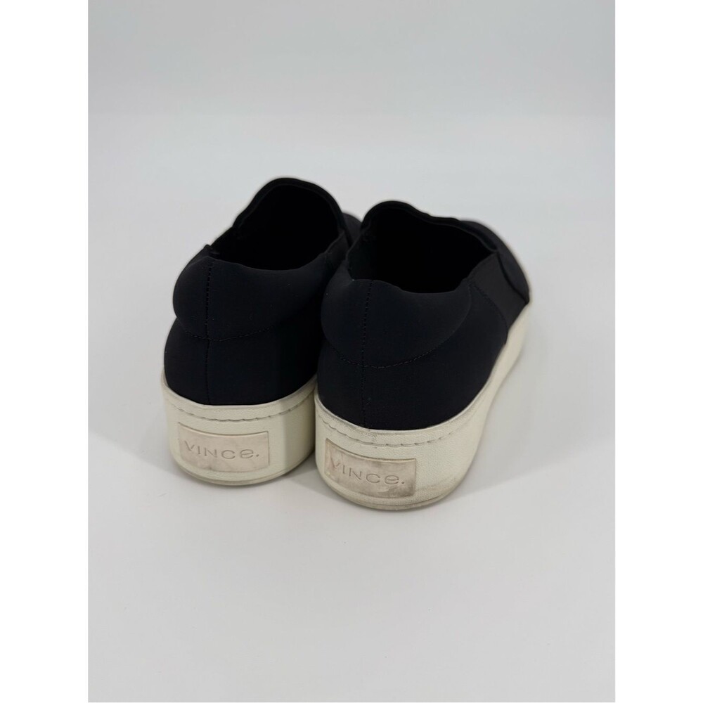 Vince Warren Slip-On Platform Sneaker | Black | Size 10M - Picture 2 of 8